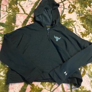 Under Armour Cropped Hoodie (The Rock line)
